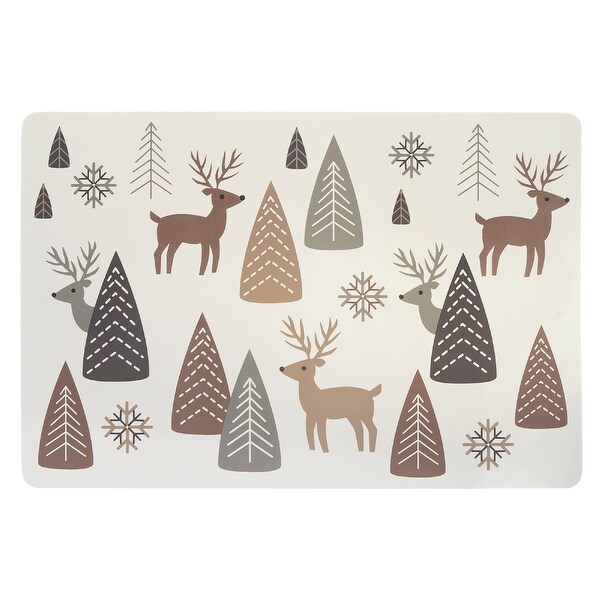 Eva Placemat (Reindeer Tree) (12 X 18)