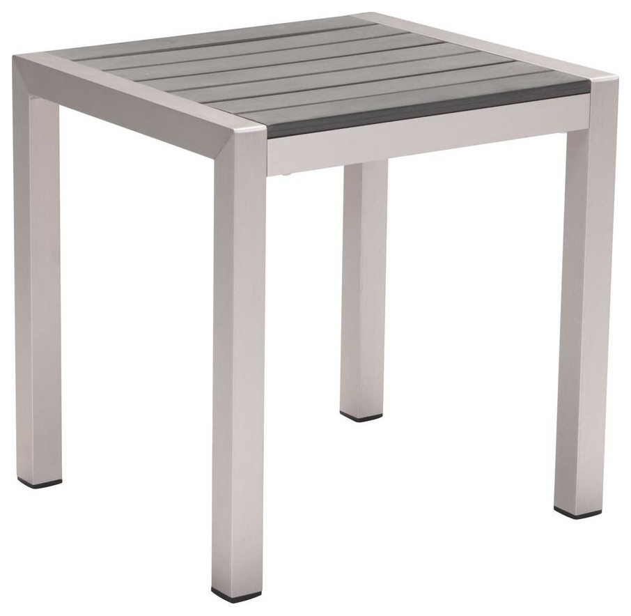 Side Table B. Aluminum   Contemporary   Accent Chests And Cabinets   by BisonOffice  Houzz