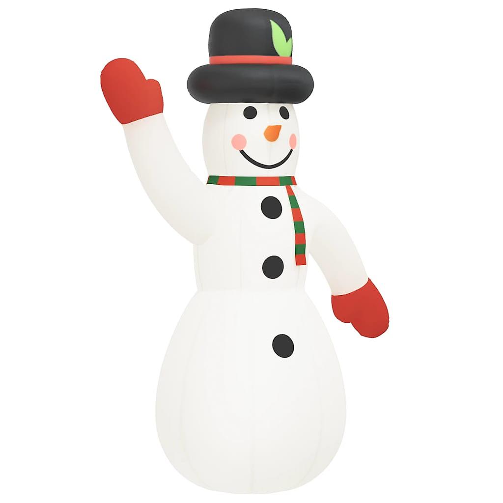 Vidaxl Christmas Inflatable Snowman With Leds 179.1