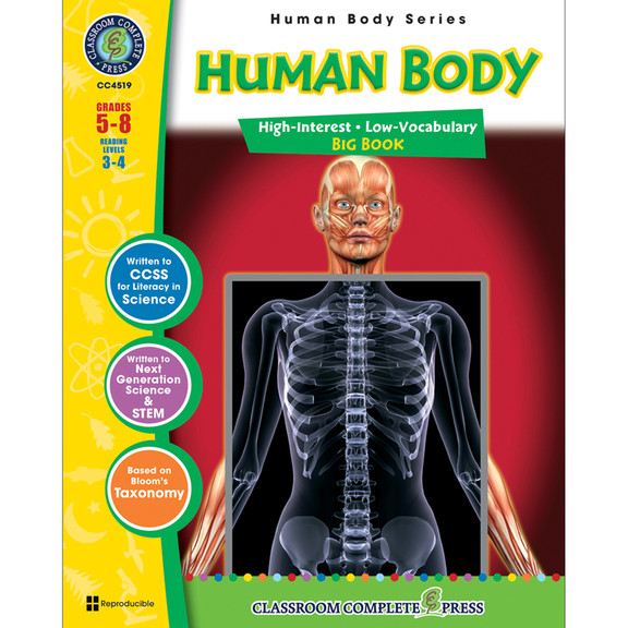 Classroom Complete Press CCP4519 Human Body Big Bo...