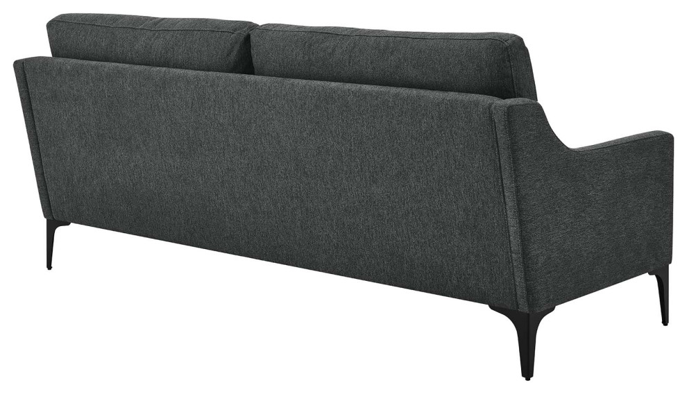 Corland Upholstered Sofa   Midcentury   Sofas   by Modway  Houzz