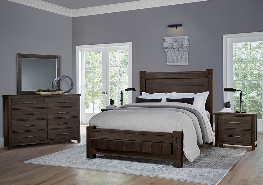 Dovetail Sunbleached King or Queen bed