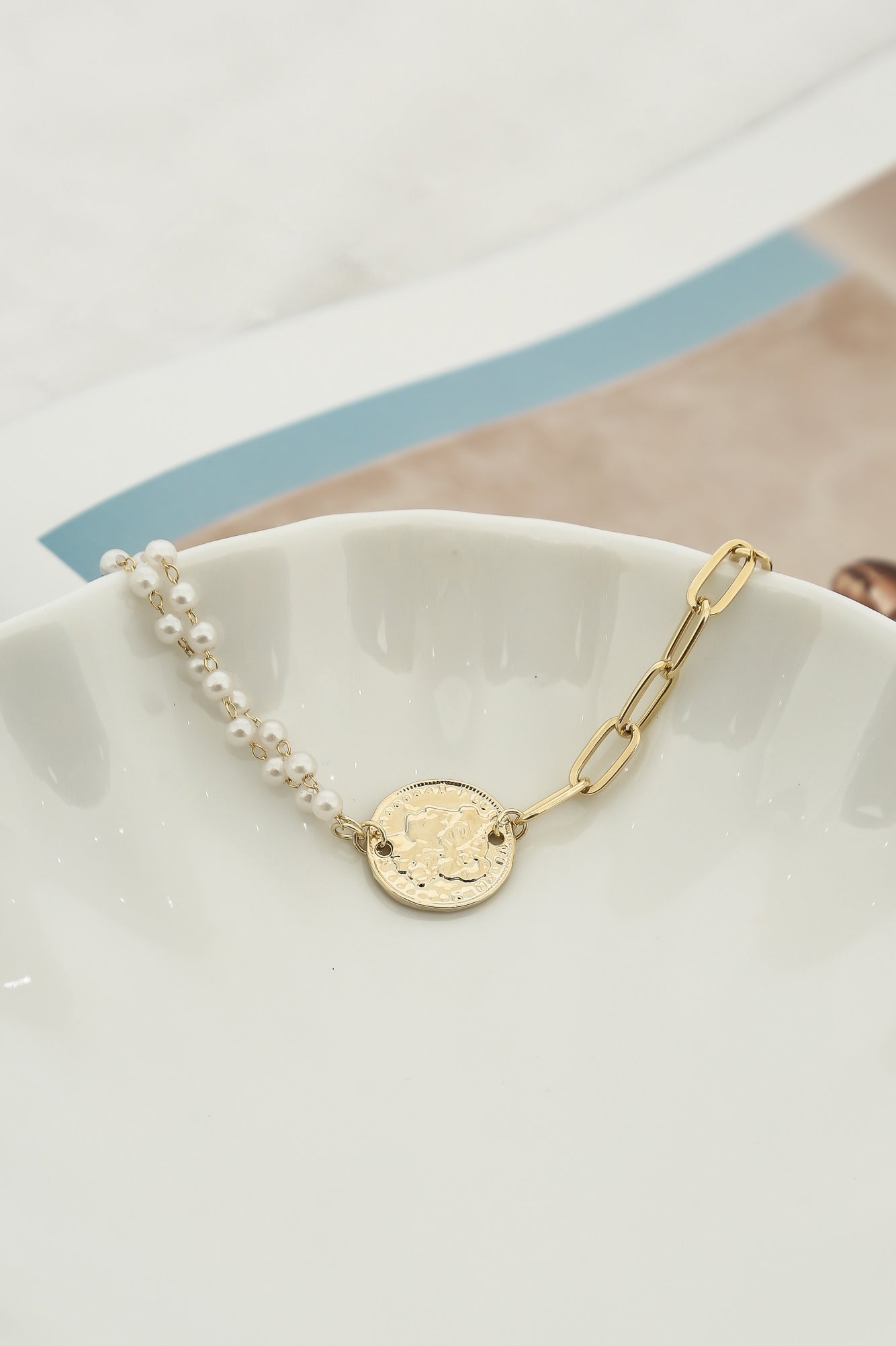 Lucky Coin Bracelet Gold