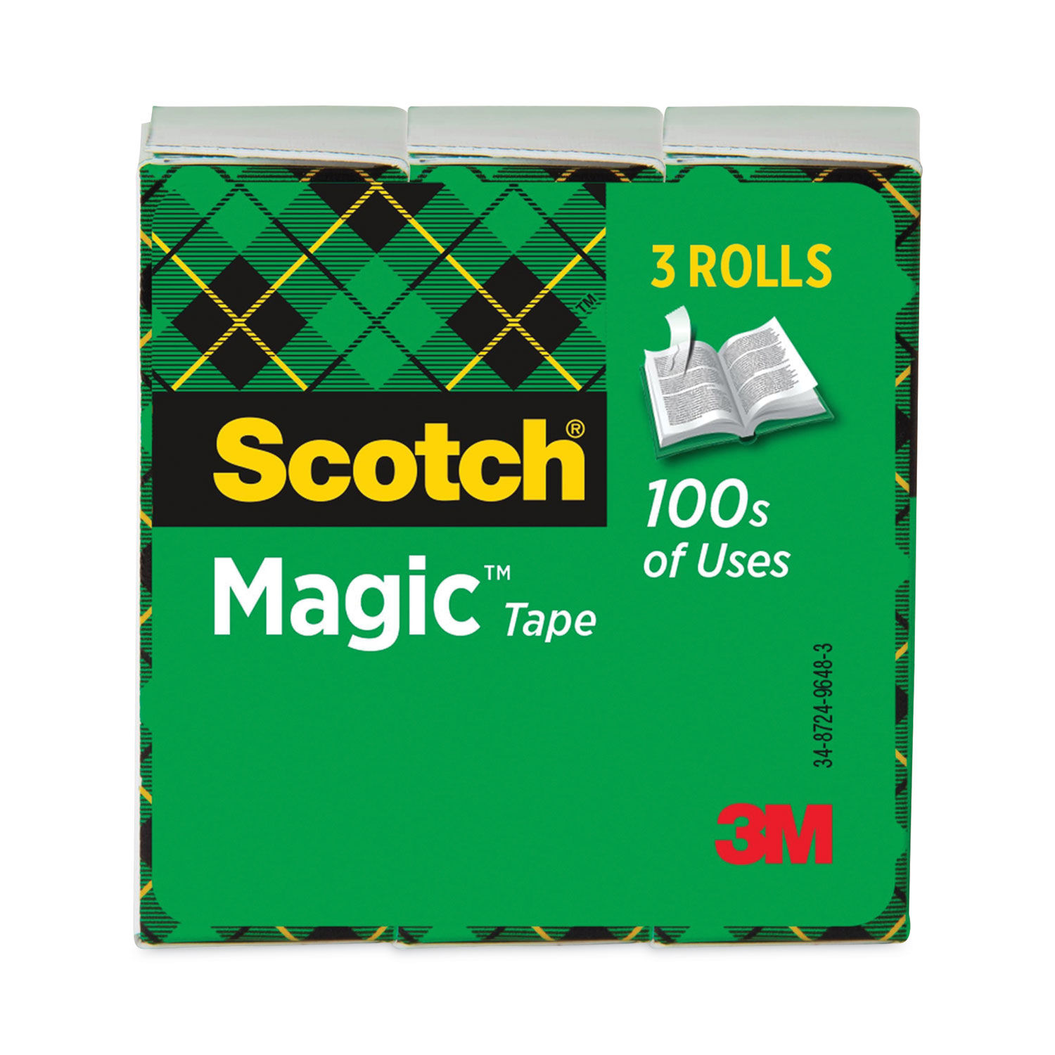 Magic Tape Refill by Scotchandreg; MMM810723PK