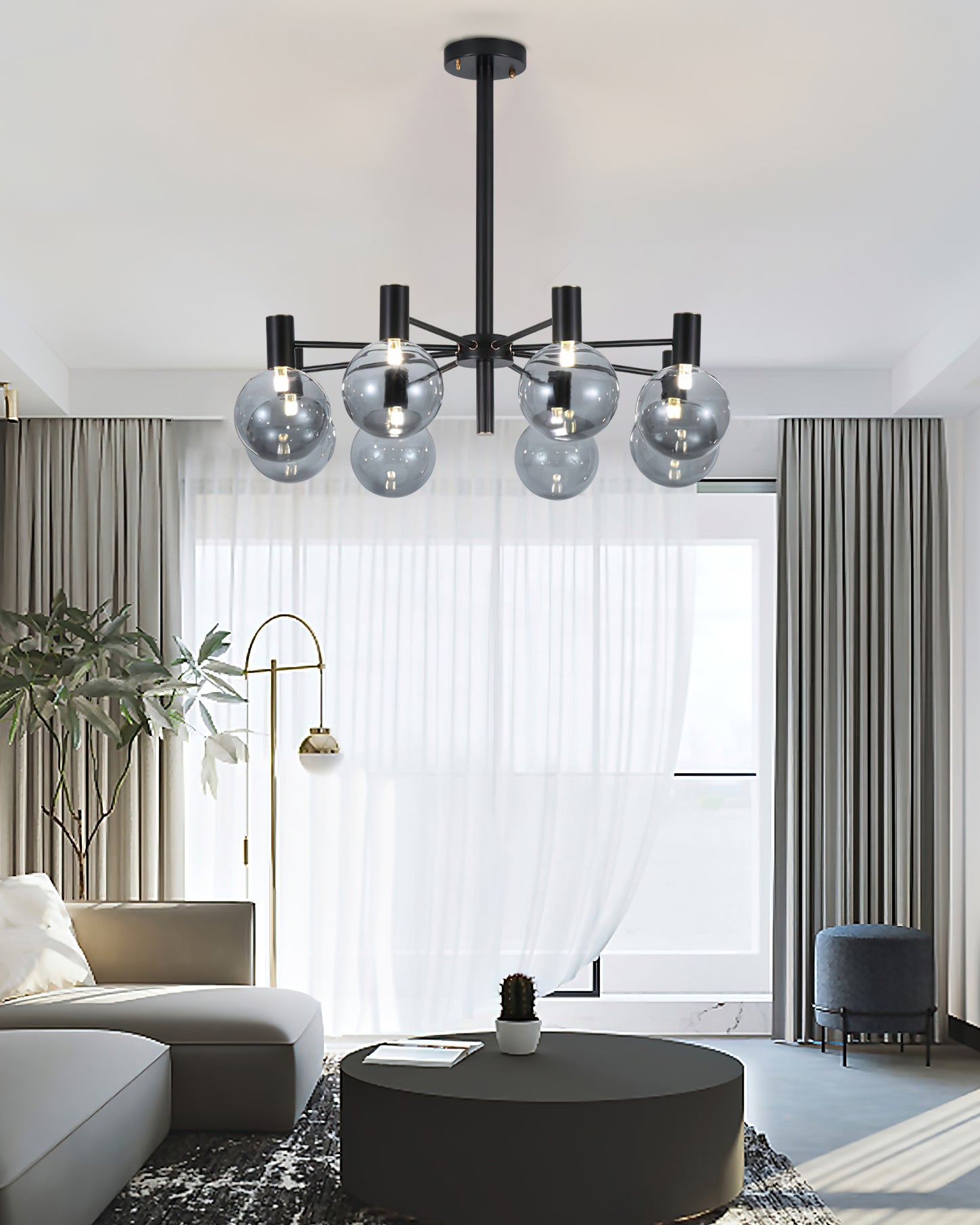 Selva Black Chandelier