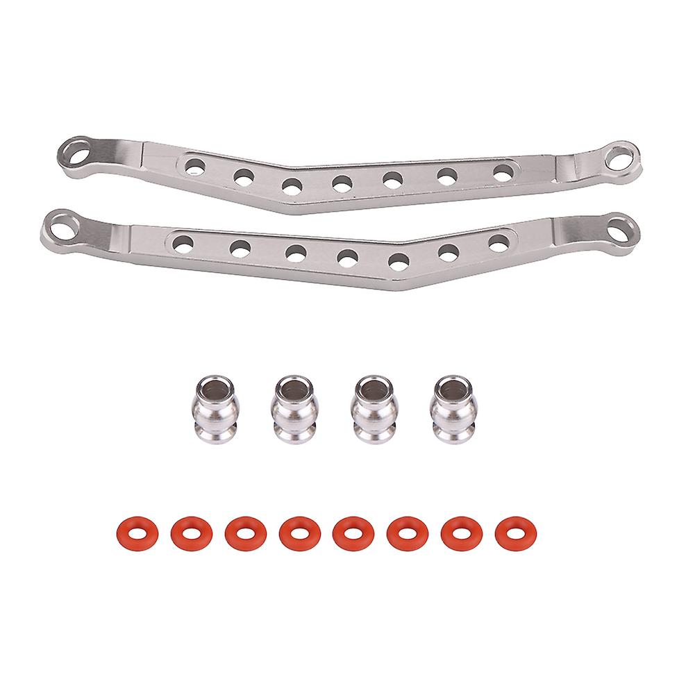 Aluminium Alloy Front / Rear Upper Linkage For Axial Wraith Ax90056 Rc Car (titanium Gray)