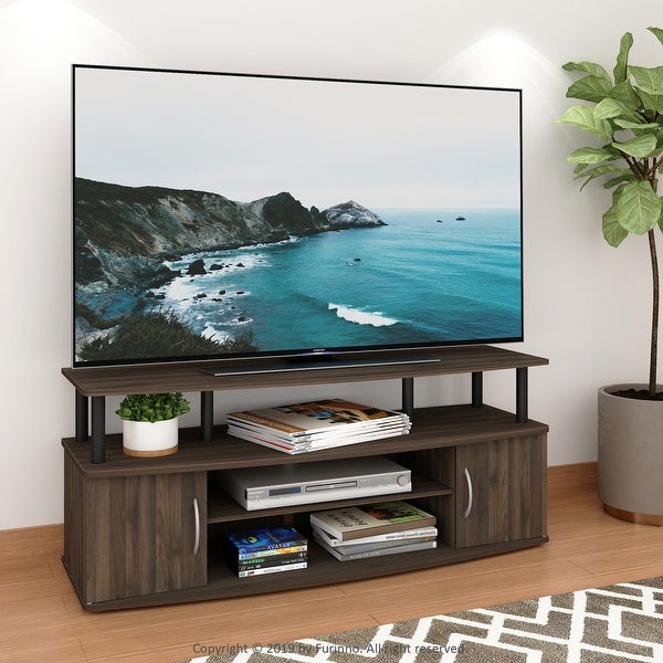 Furinno JAYA Large Entertainment Center Hold up to 55-IN TV