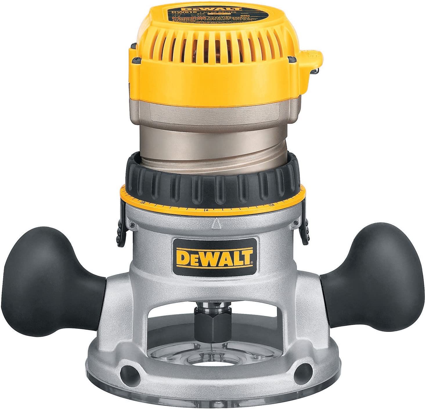 DEWALT Router, Fixed Base, 1-3/4-HP (DW616) , Yellow