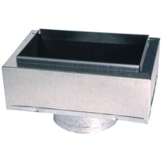 Master Flow 12 in. x 6 in. to 7 in. Insulated Register Box IRB12X6X7