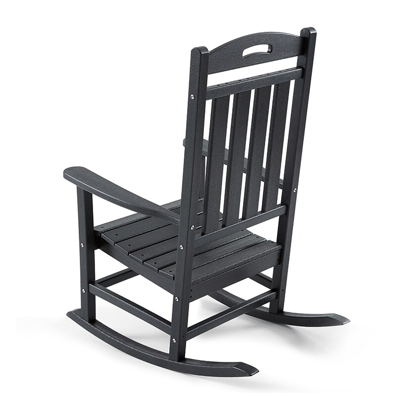 Polydun Outdoor Plastic Rocking Chair