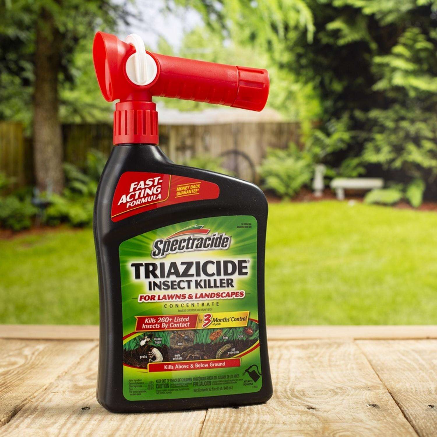 Spectracide Triazicide For Lawns Insect Killer Liquid Concentrate 32 oz