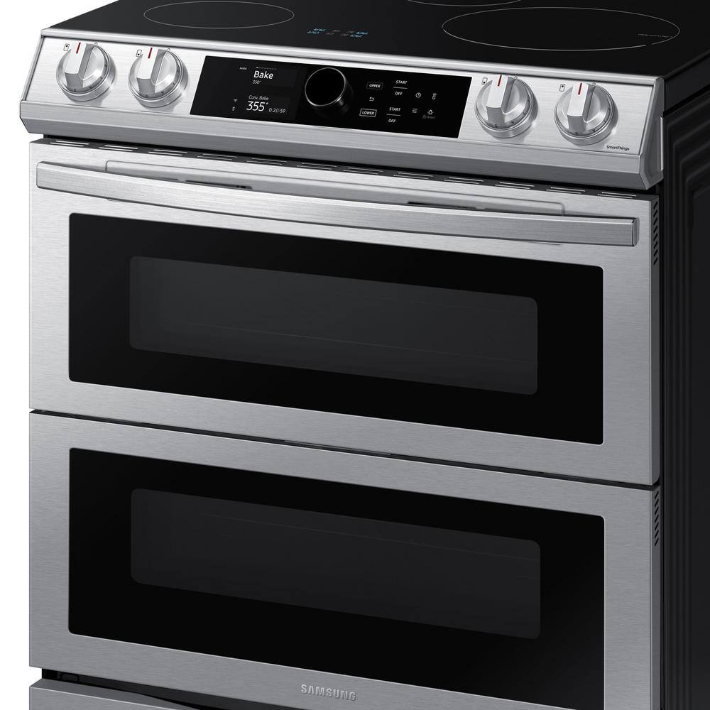  6.3 cu. ft. 4-Burner Slide-In Electric Induction Range with Air Fry in Fingerprint Resistant Stainless Steel NE63T8951SS