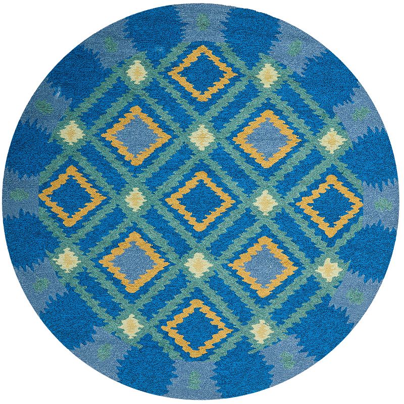 Safavieh Four Seasons Archer Framed Geometric Indoor Outdoor Rug