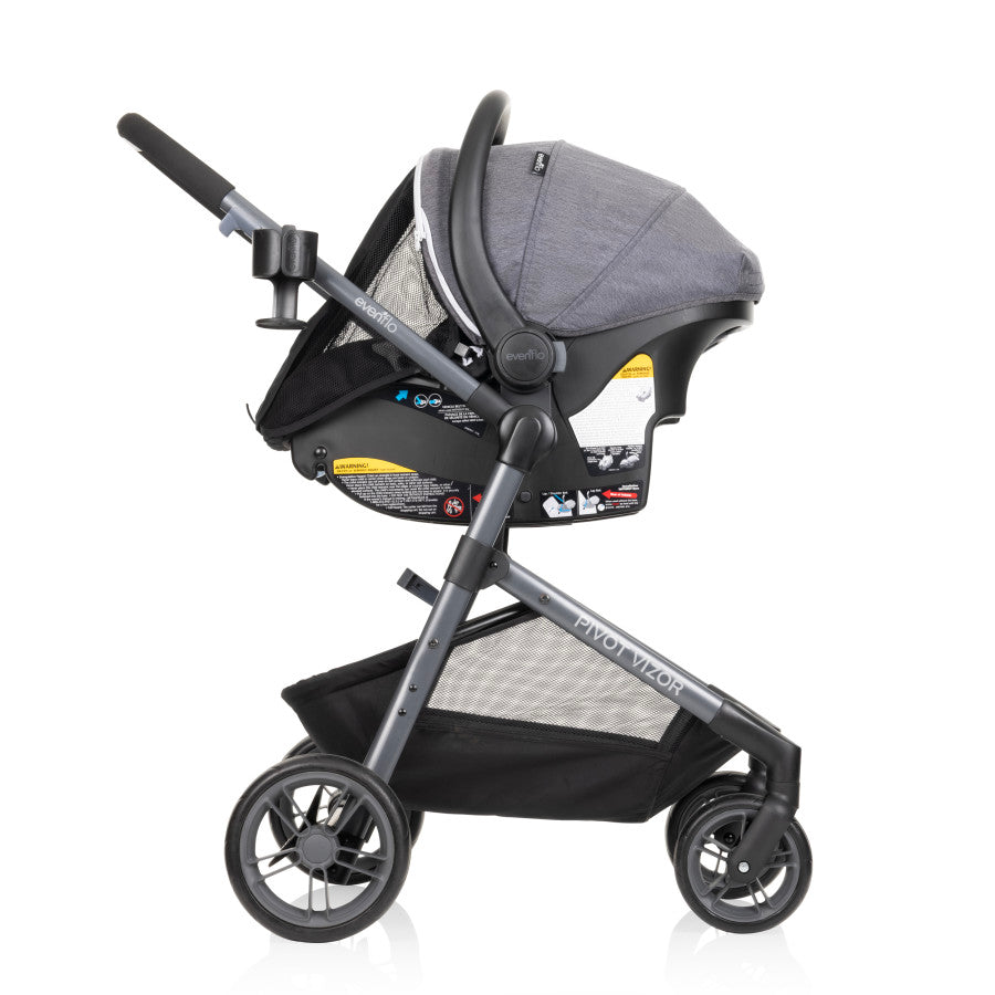 Pivot Vizor Travel System with LiteMax Infant Car Seat