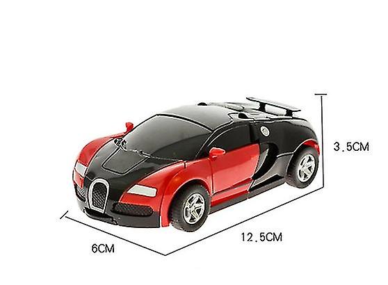 One-key Deformation Car Toys Automatic Transform Robot Plastic Model Car Funny Diecasts Toy Boys Amazing Gifts Kid Toy