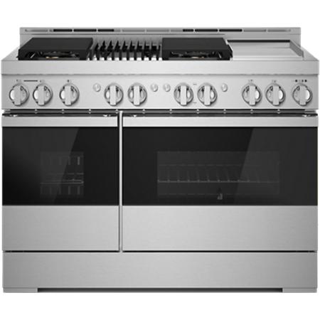 JennAir 48-inch Freestanding Gas Range with JennAir® Culinary Center JGRP748HM