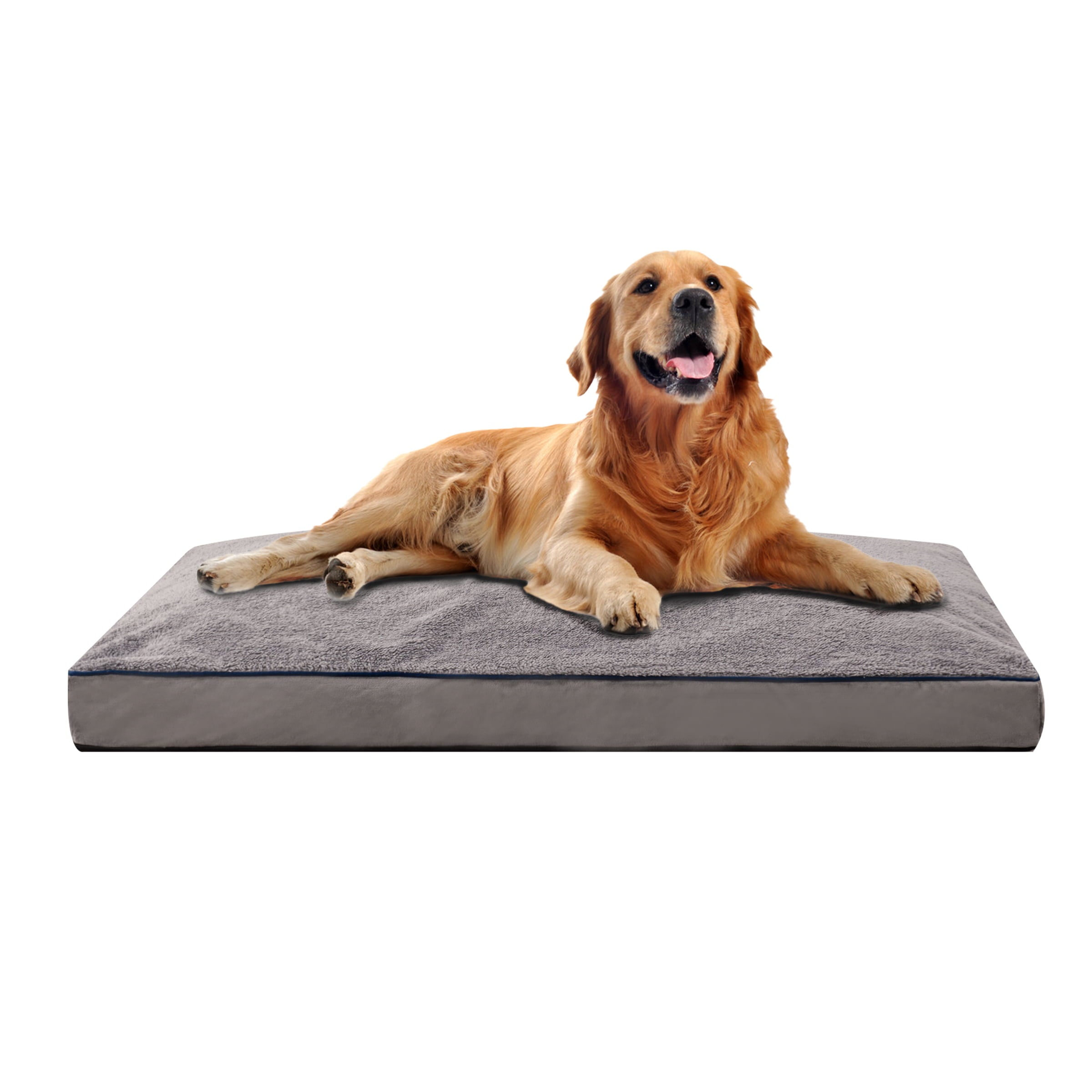 Subrtex Dog Bed for Large, Medium and Small Dogs with Removable Washable Cover (44