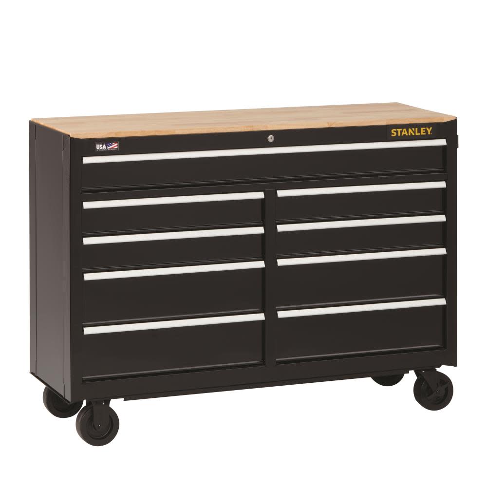 52 in. W 300 Series 9-Drawer Mobile Workbench ;