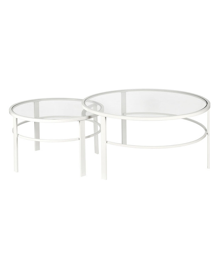 Hudson and Canal Gaia Nesting Coffee Table Set of 2