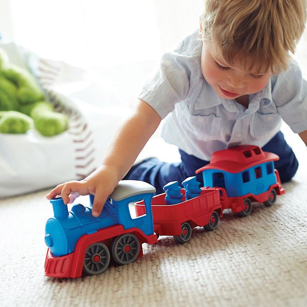 Green Toys Push Along Train Toy BPA Free 100% Recycled Eco Friendly