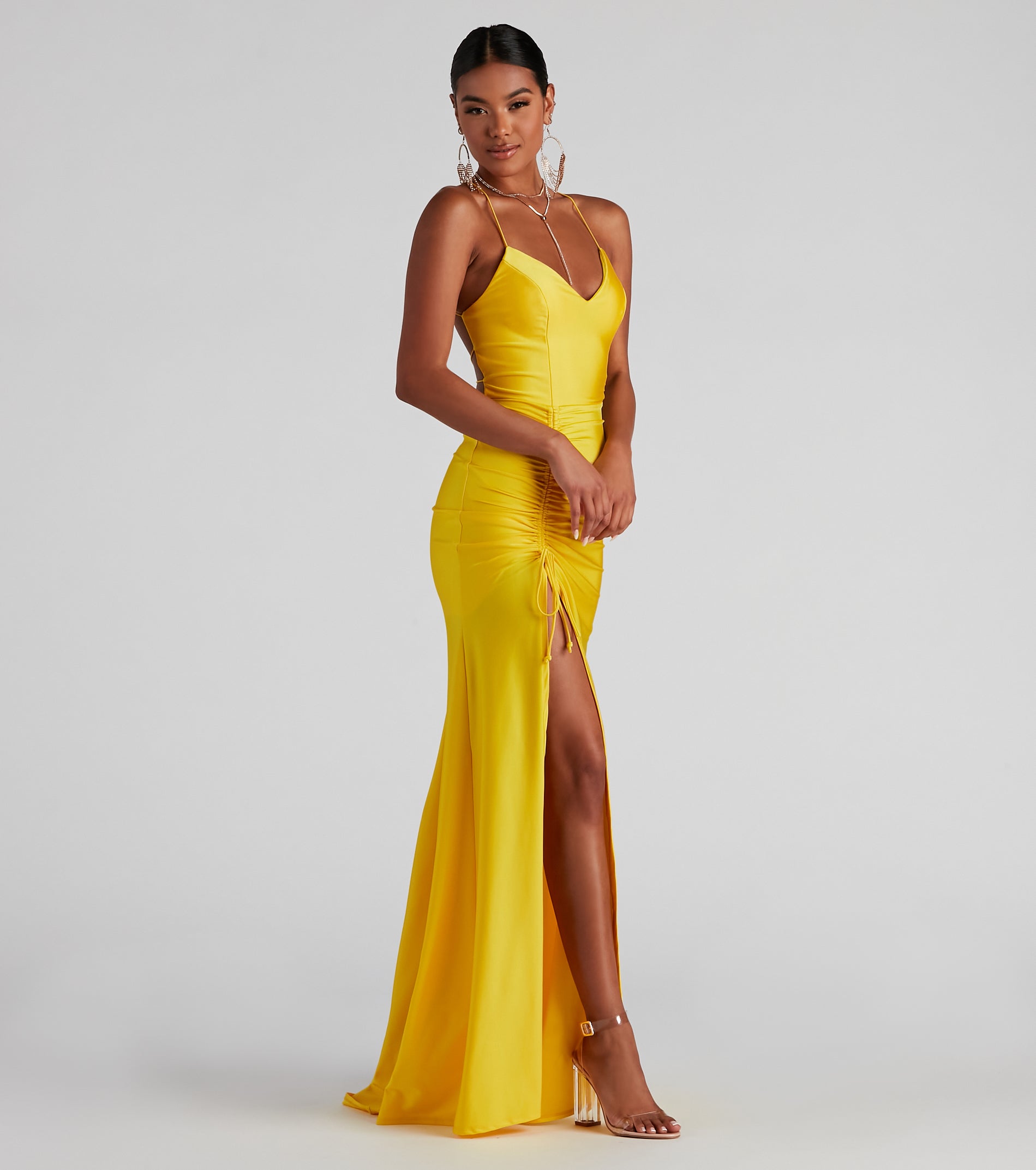 Whitney Formal High-Slit Mermaid Dress