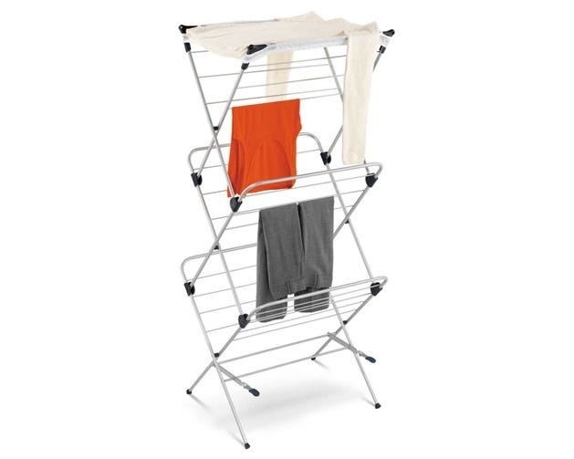 HoneyCanDo 3Tier Mesh Top Drying Rack DRY01105