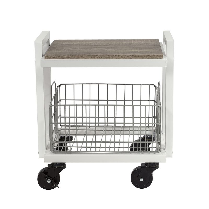 Atlantic 2-Tier Narrow Storage Cart