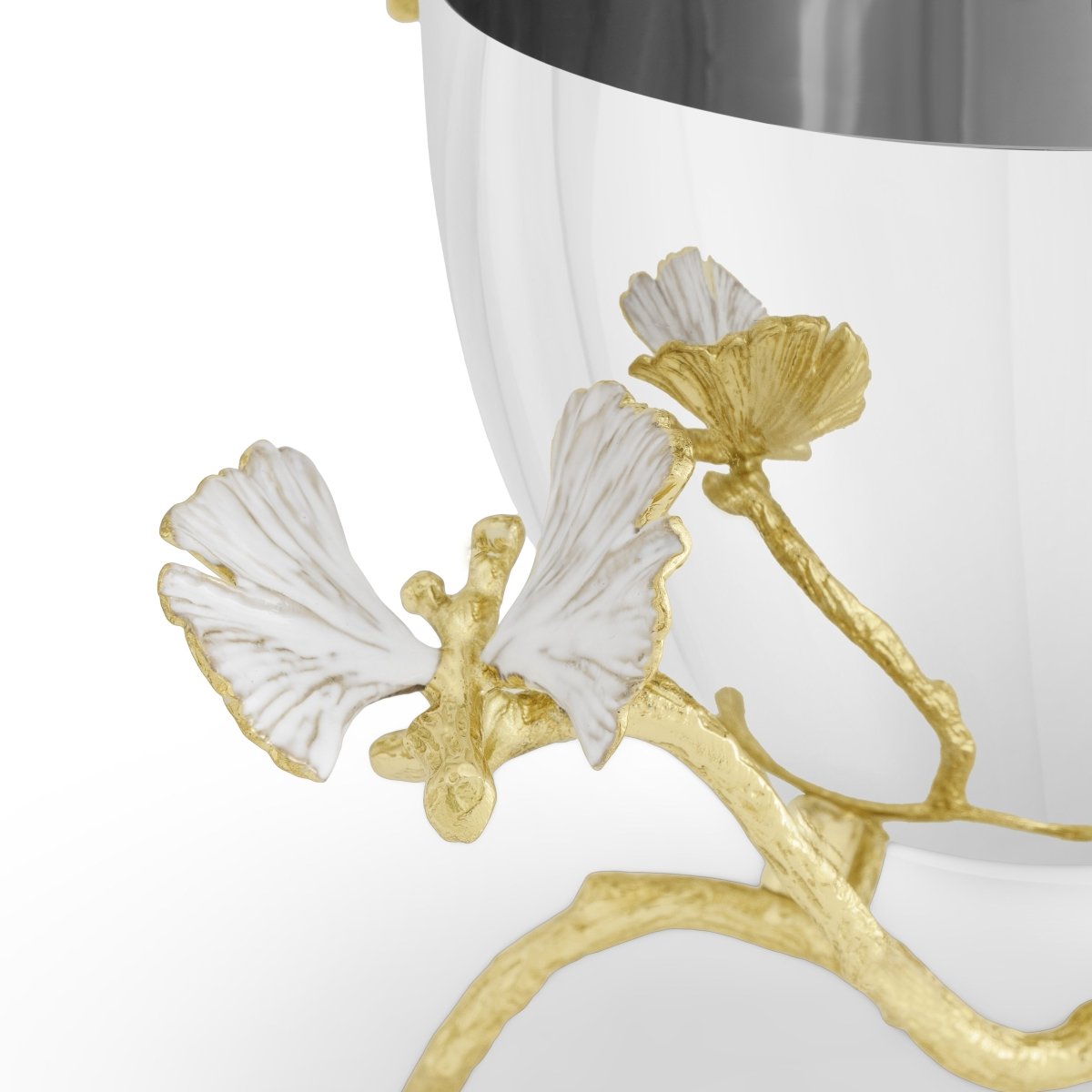 Butterfly Ginkgo Gold Bowl