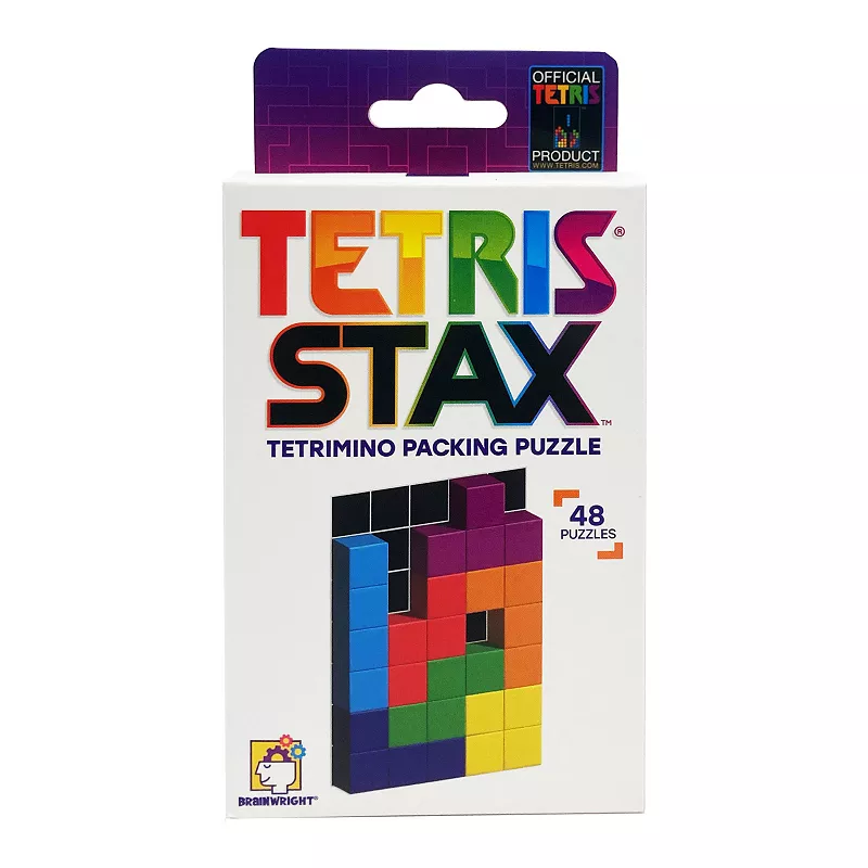 Brainwright Tetris Stax Tetrimino Packing Puzzle