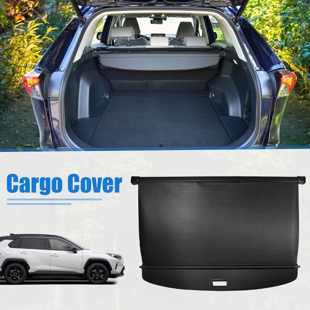 Unique Bargains Retractable Cargo Cover For Toyota Rav4 2019 2023 Trunk Shielding Shade