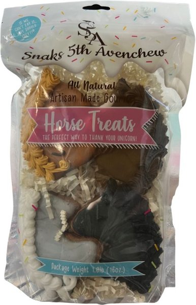 Snaks 5th Avenchew Hold Your Horses Horse Treats， 10-oz bag