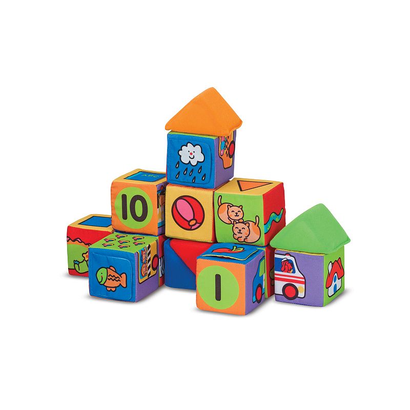 Melissa and Doug 14-pc. Match and Build Block Set