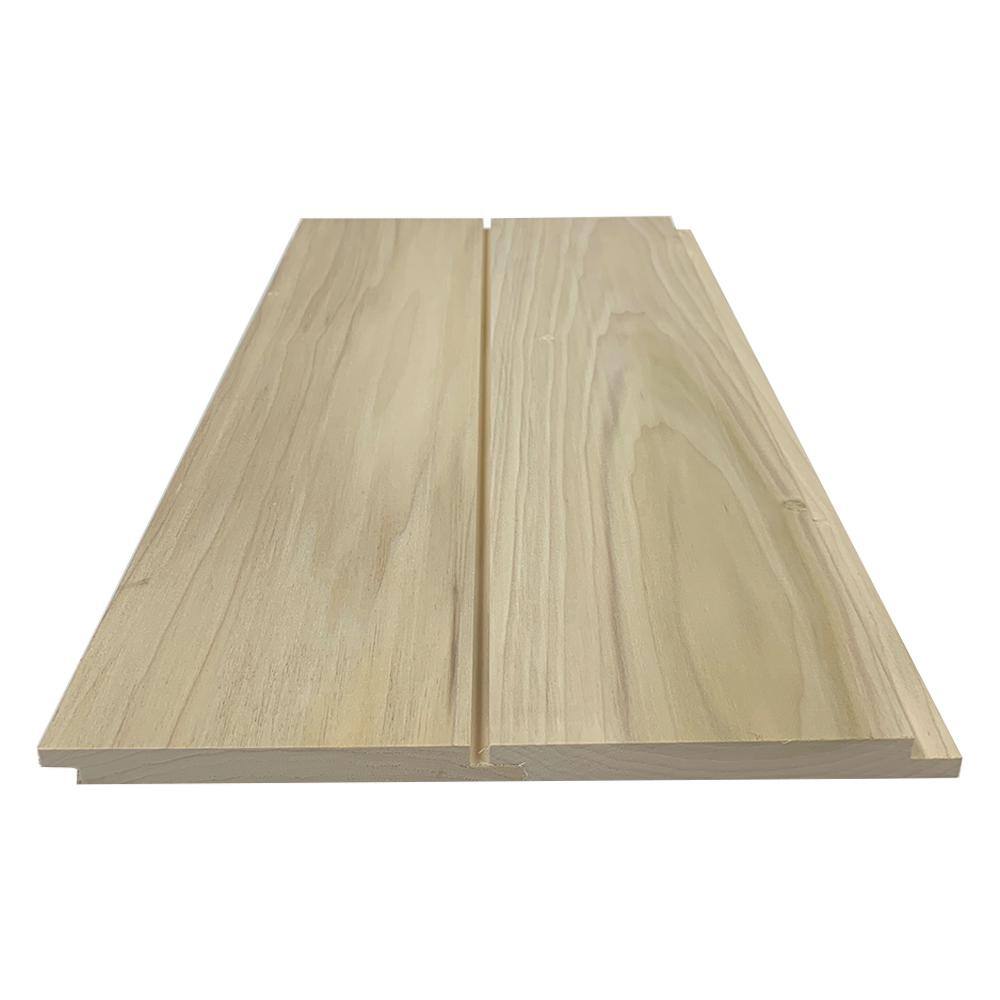 Swaner Hardwood 1 in. x 6 in. x 8 ft. Poplar Shiplap Board (2-Pack) OL1X6X8SHIPLAP