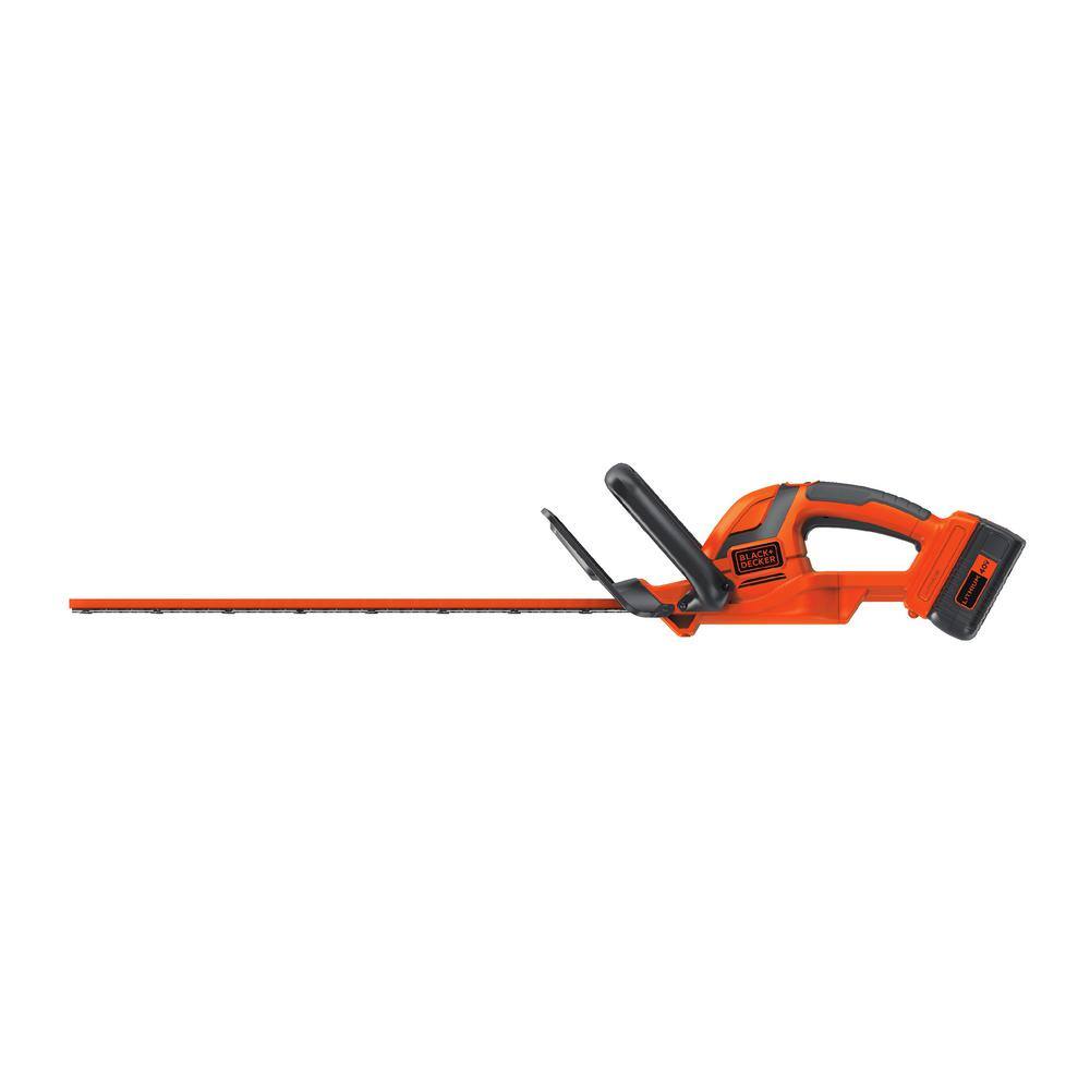 BLACK+DECKER 40V MAX 22in. Cordless Battery Powered Hedge Trimmer Kit with (1) 1.5Ah Battery  Charger LHT2240C