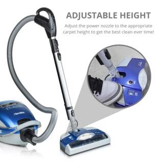 Prolux Blue TerraVac 5 Speed Quiet Vacuum Cleaner with Sealed HEPA Filter and Upgraded Blue Head Prolux_Terra_B