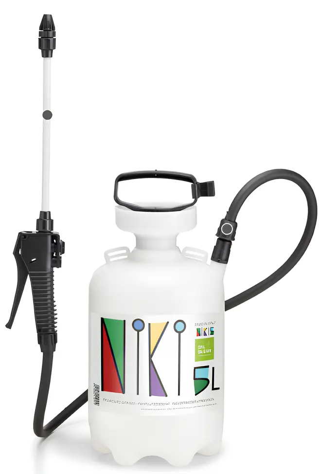 Italian Premium quality pressure sprayer 5 L NIKKI  for spraying water or chemicals in garden for flowers or trees