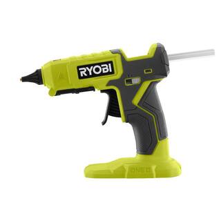 RYOBI ONE+ 18V Cordless Dual Temperature Glue Gun (Tool-Only) with Extra 12 in. Glue Sticks (24-Pack) P307-A1932402