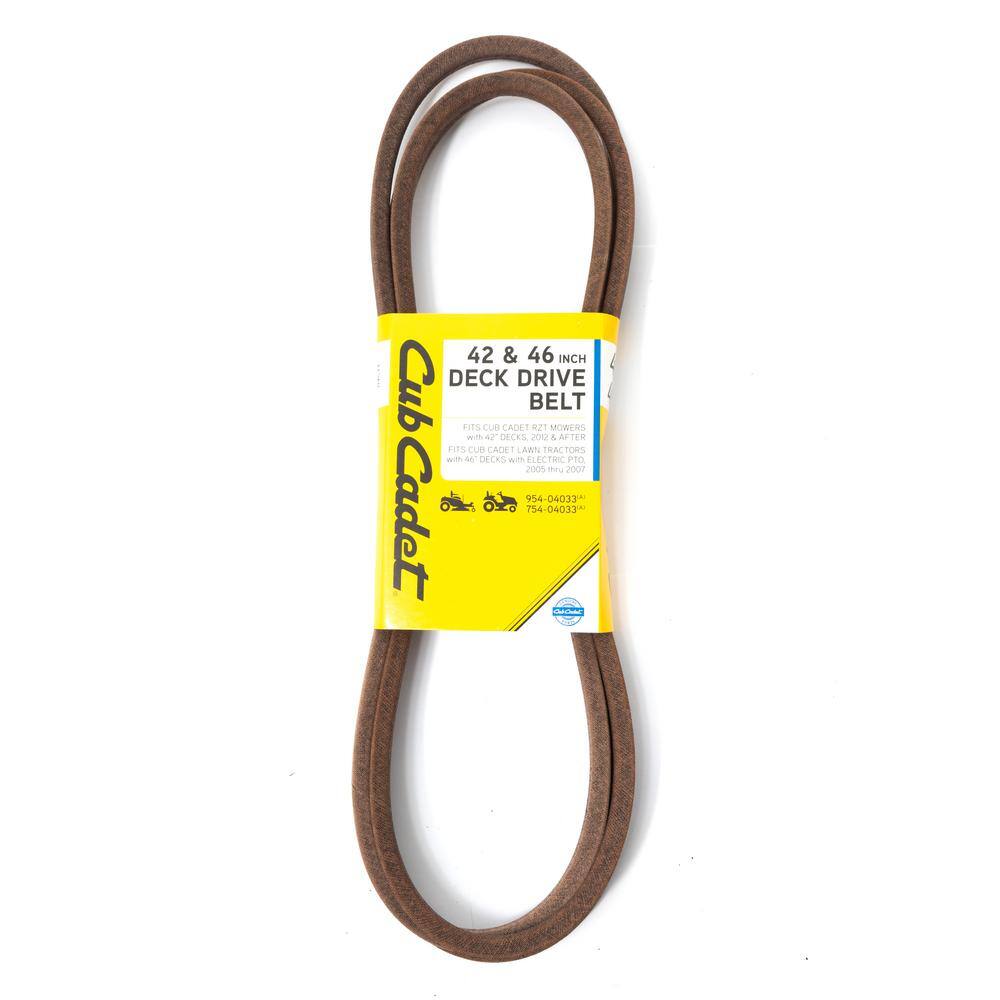 Cub Cadet Original Equipment Deck Drive Belt for Select 42 in. Zero Turns and Select 46 in. Lawn Mowers OE# 954-04033 OCC-754-04033