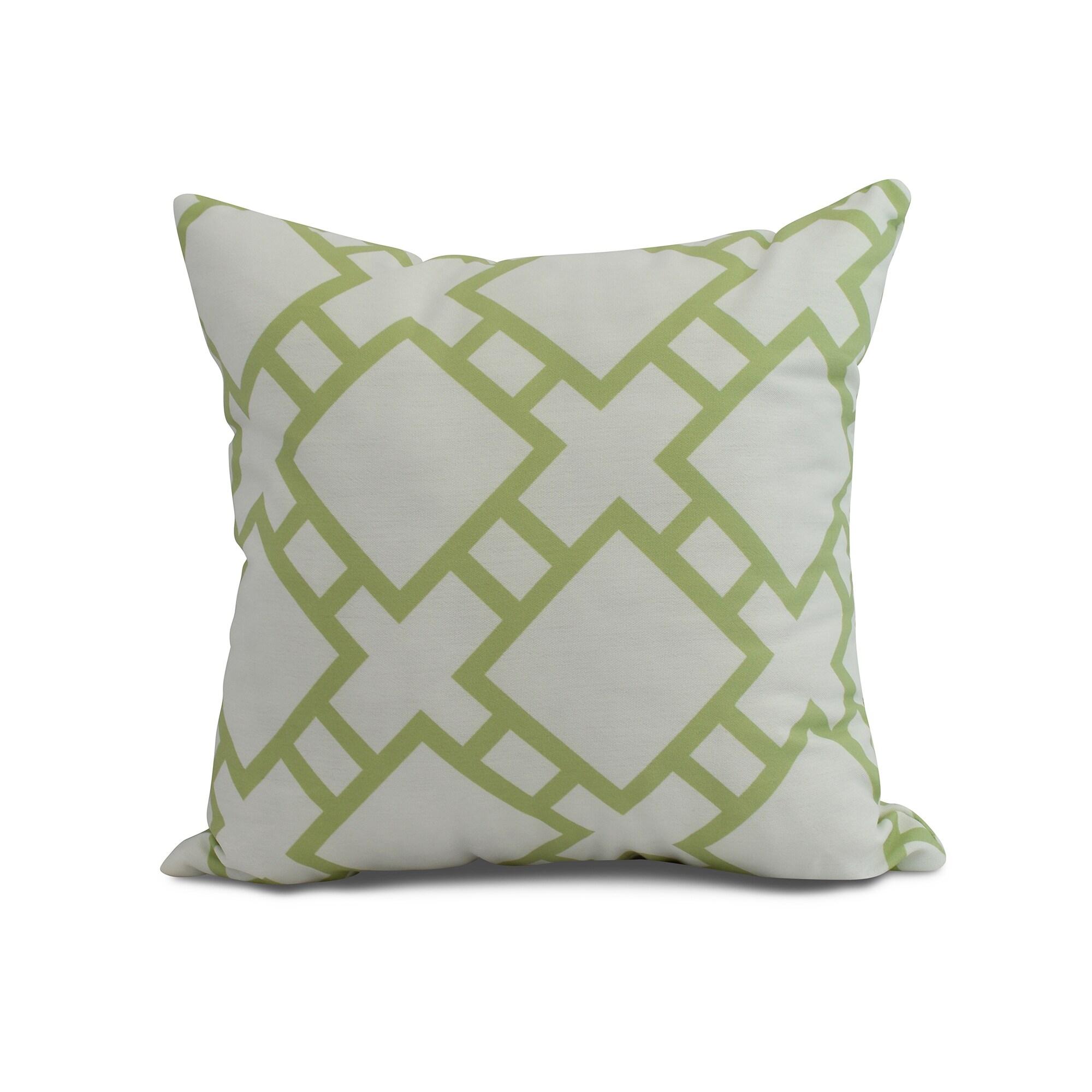 20 x 20 Inch Square in St. Louis Geometric Print Outdoor Pillow