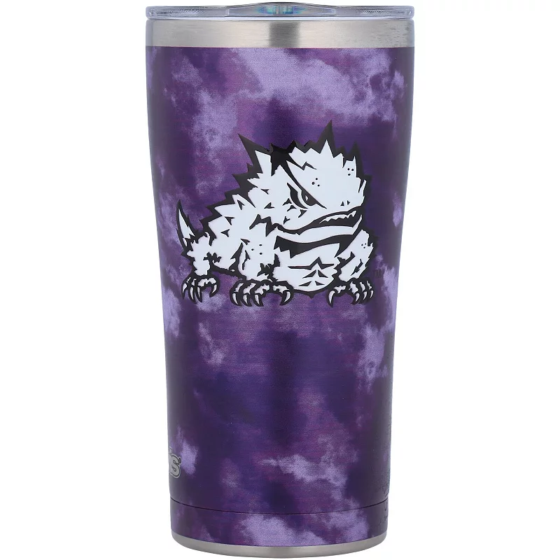 Tervis TCU Horned Frogs 20oz. Tie-Dye Stainless Steel Tumbler