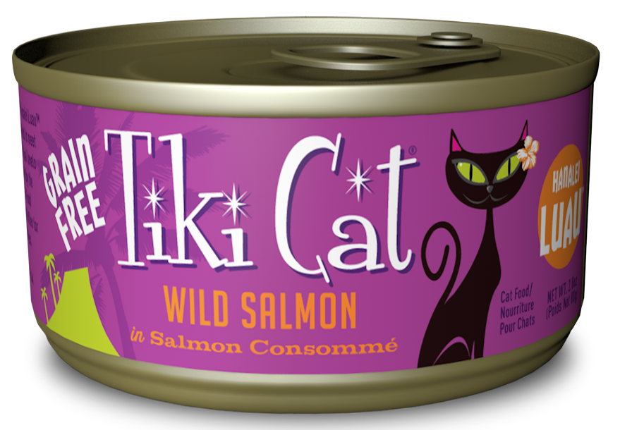 Tiki Cat Hanalei Luau Grain Free Wild Salmon In Salmon Consomme Canned