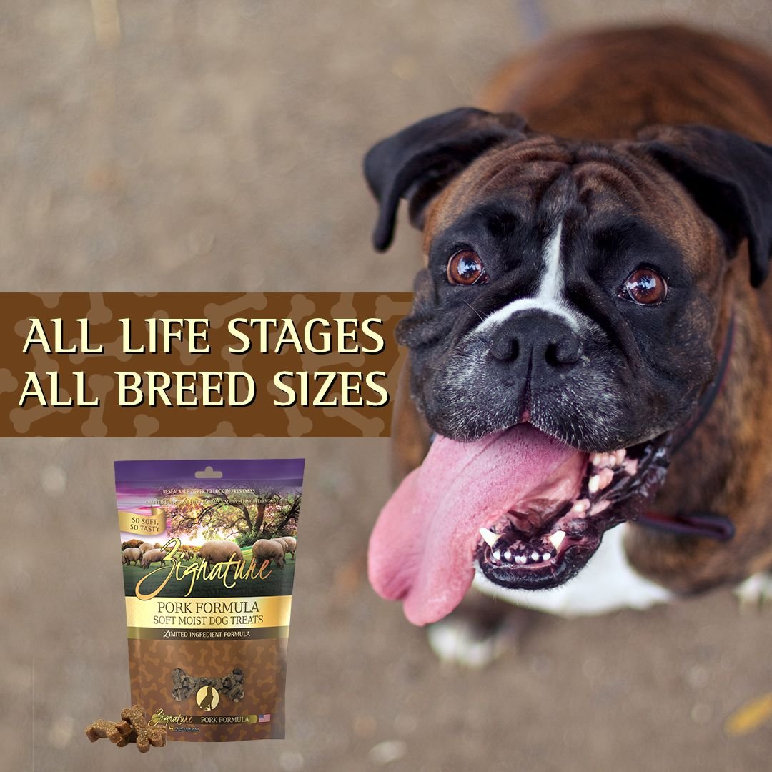 Zignature Pork Flavored Soft Dog Treats