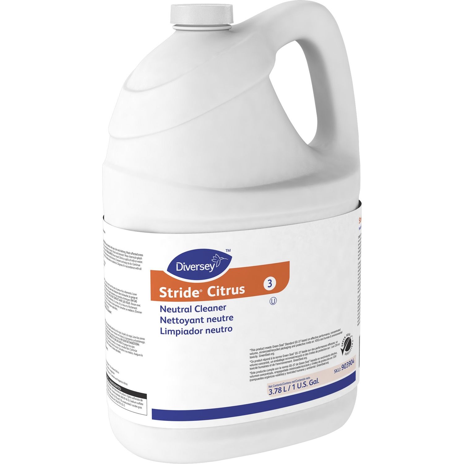 Stride Citrus Neutral Cleaner by Diversey， Inc DVO903904CT