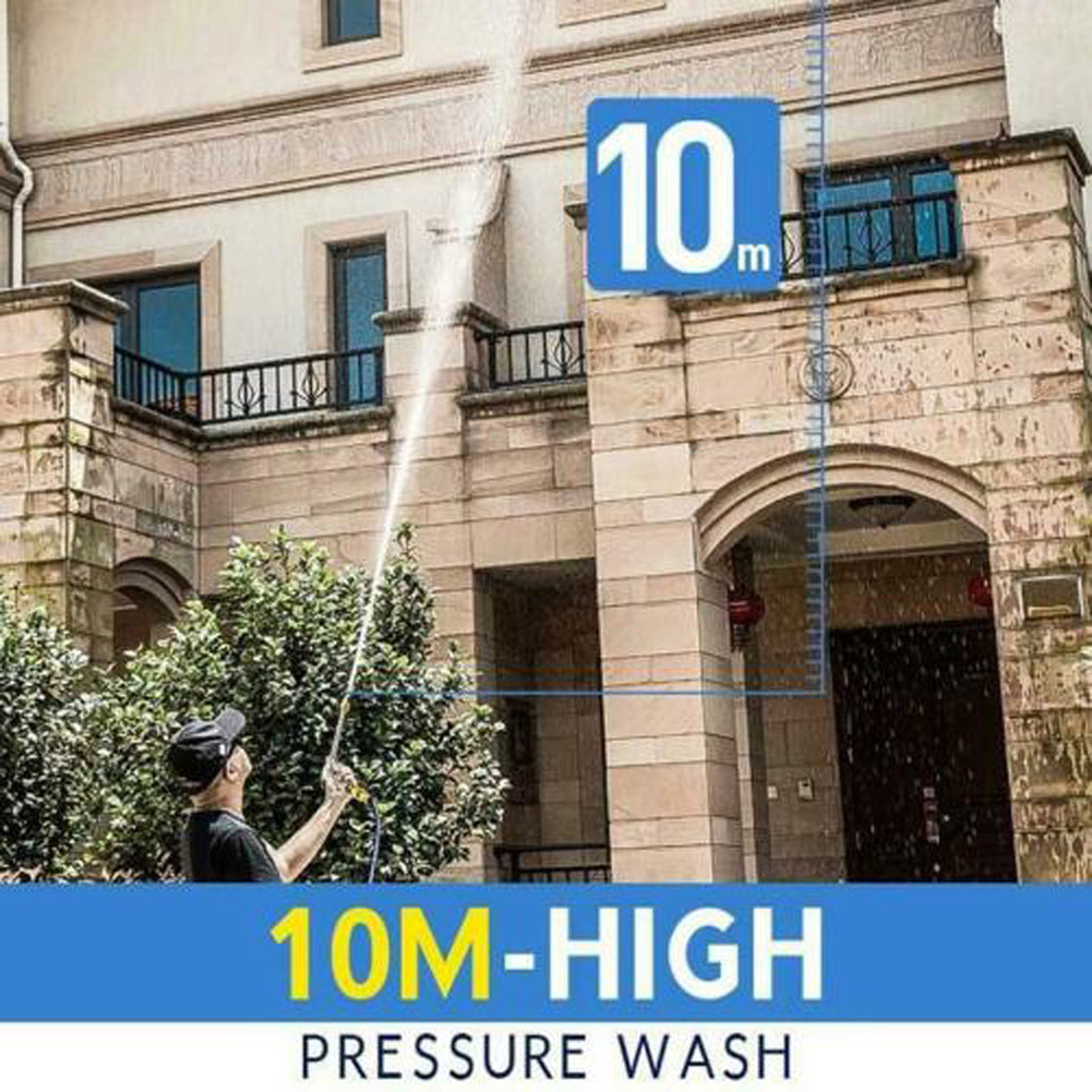 2-in-1 High Pressure Washer 2.0 Water Spray Garden Cleaning Tool Electric Car Water Pump Portable Spray Cleaner