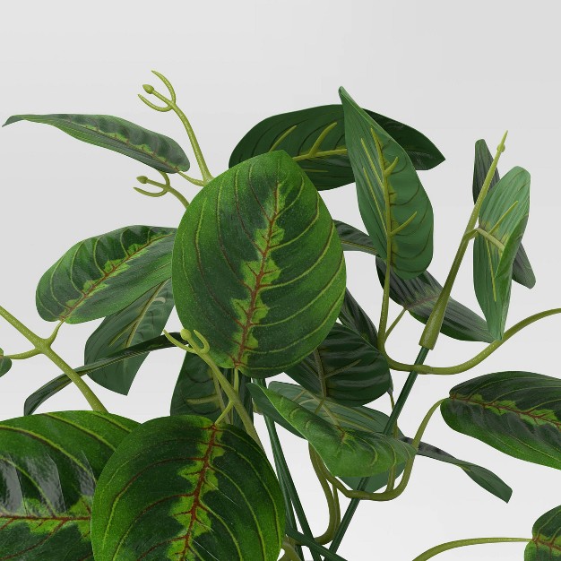 Small Tabletop Maranta Artificial Plant