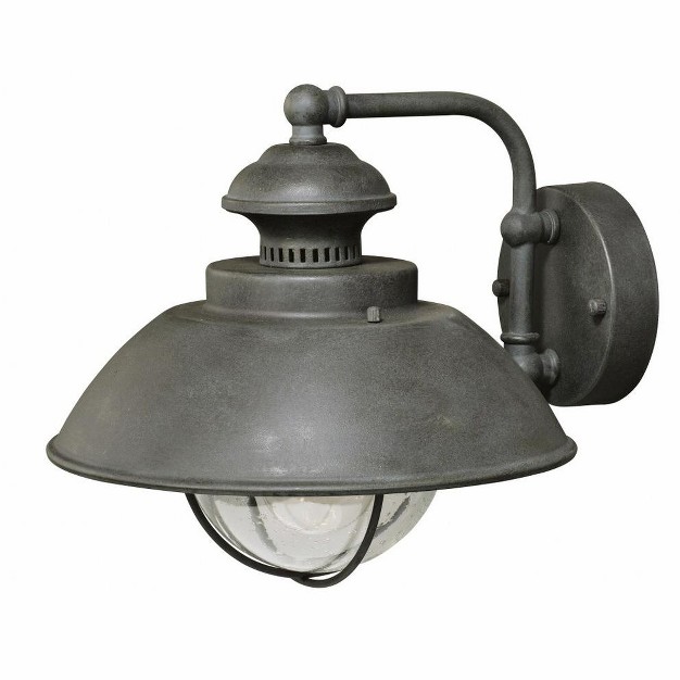 Vaxcel Harwich 1 Light Sconce Textured Gray