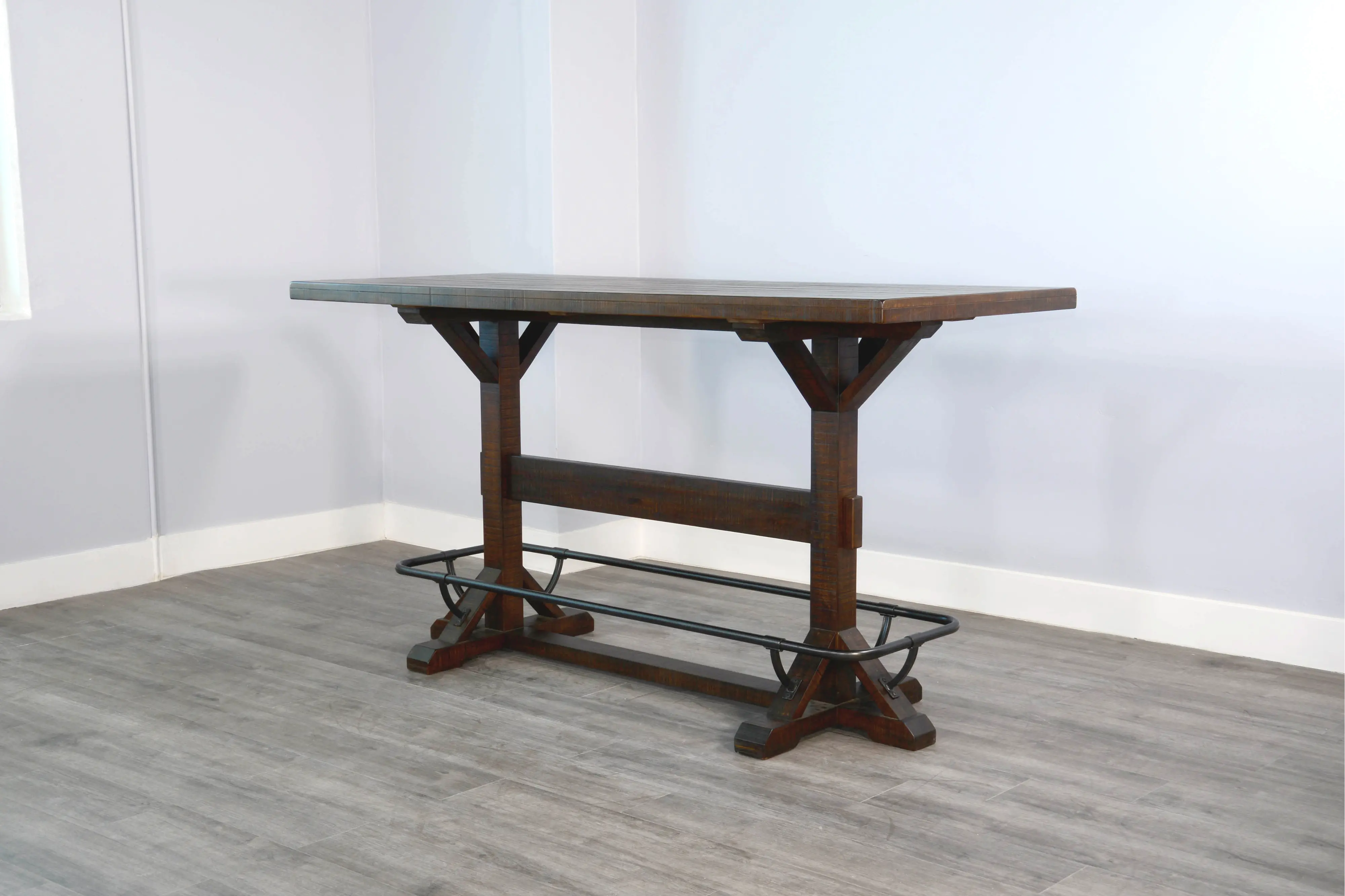 Homestead Dark Brown Pub Table