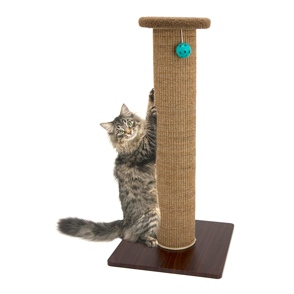 Kitty City Premium Woven Sisal Scratching Post Perch