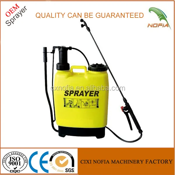 Agricultural battery operated rechargeable electric backpack sprayer