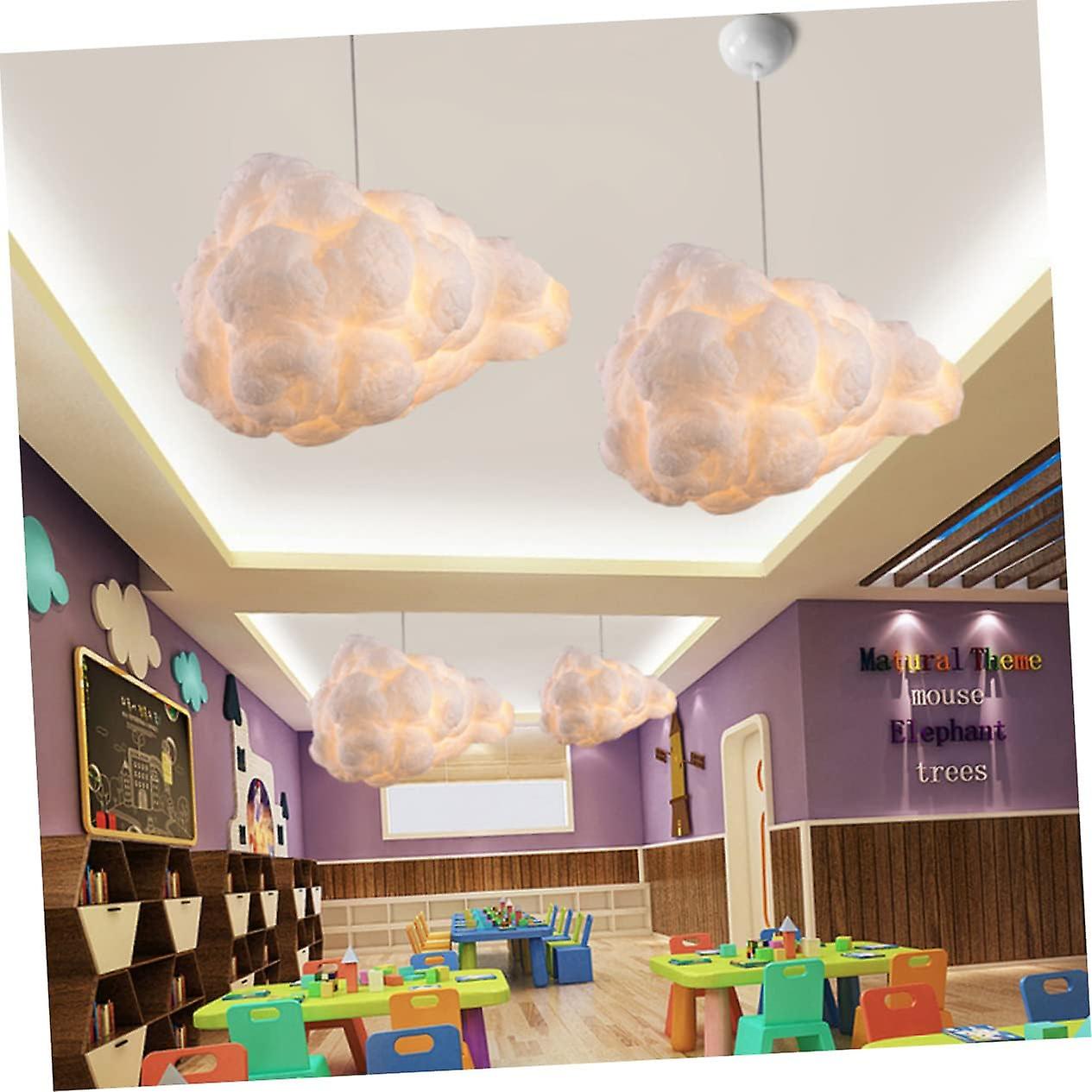 Cloud Pendant Light - Decorative LED Ceiling Lamp for Bedroom